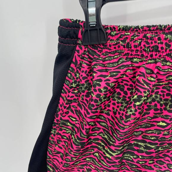 Nike Leopard Print Pink Dri Fit Shorts // S - Picture 6 of 12